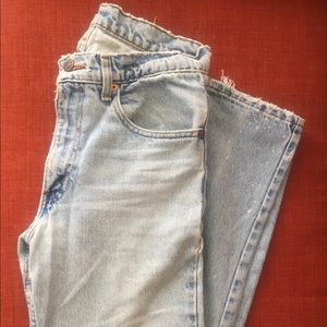 Vintage light wash Levi’s